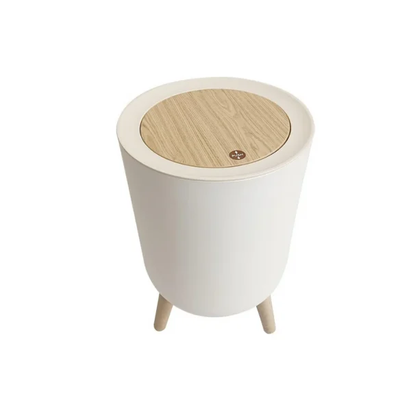 Gebe WOOD GRAIN TRASH BIN