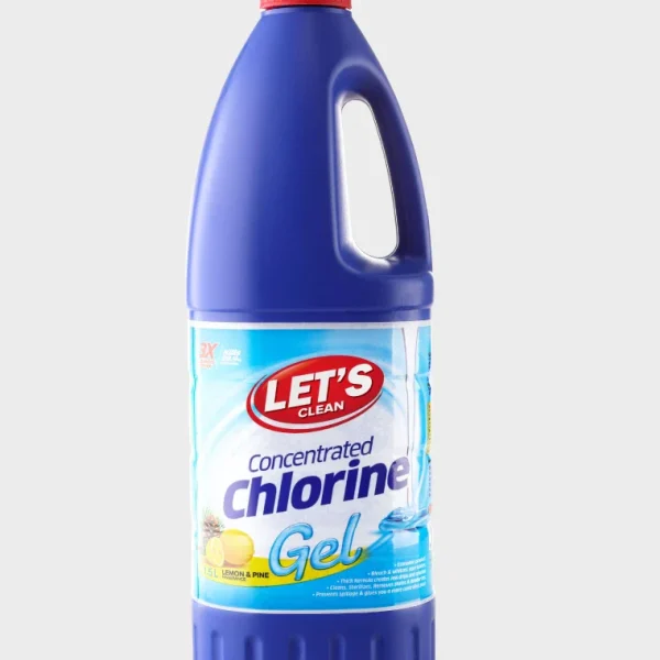 Let's Clean Lemon & Pine Concentrated Chlorine 1.5L | Let's Clean In Lebanon