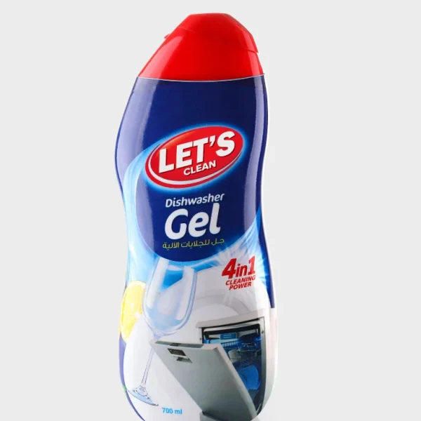 Let's Dishwasher Gel with Lemon Fragrance 700ml | Let's Clean In Lebanon