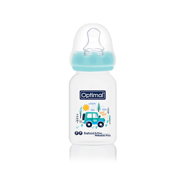 Narrow Neck Orthodontic Feeding Bottle 140 ML
