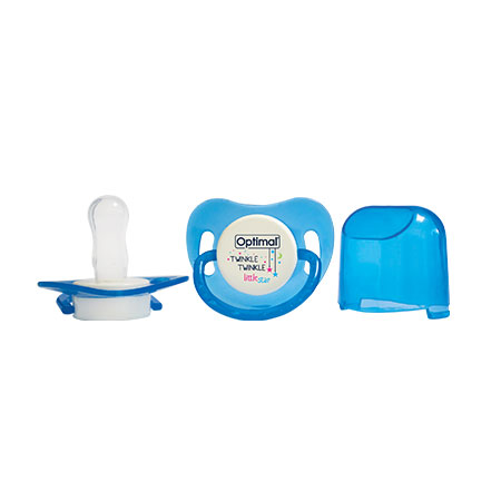 Round Nipple Silicone Pacifier 6+
