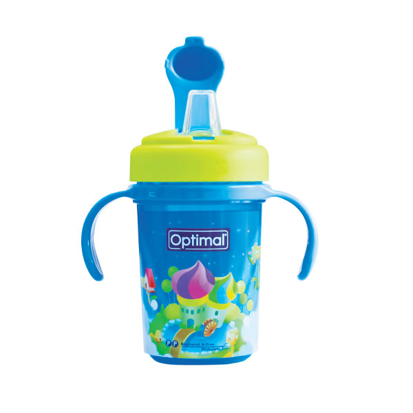 Silicone Spout Cup (240ML) With Handle