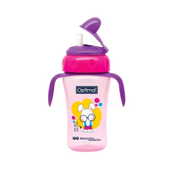 Silicone Spout Cup (260ML) With Handle