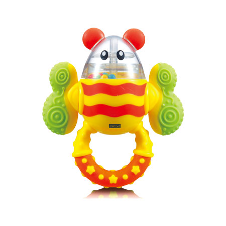 Bee Twist Rattle & Teether