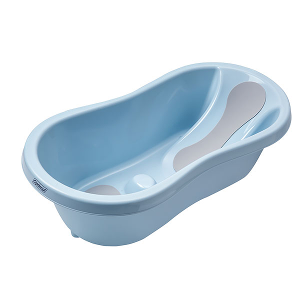 Baby bathtub with Anti-slip recline Pad