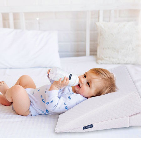 Baby Crib Wedge Pillow 3 In 1