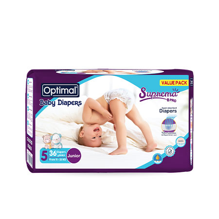 Baby Diapers 5 (11-25 Kg)-36 Pcs Junior