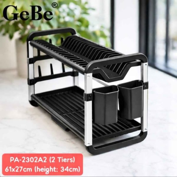 Gebe dishrack aluminium 2 layers P