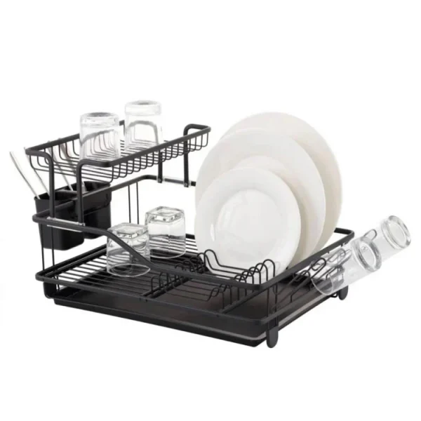 Gebe dishrack aluminium black